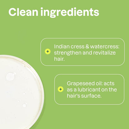 Nourishing Hair Conditioner, for Dry and Damaged Hair, Naturally Derived Ingredients, Vegan Detangler, Dermatologically Tested, Grapeseed Oil and Olive Leaves, 32 Fl Oz