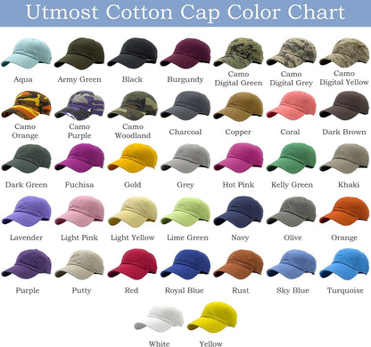 Unisex Classic Low Profile Cotton Baseball Cap Plain Blank Camoflauge Soft Unconstructed Adjustable Size Dad Hat
