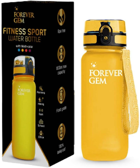 Water Bottle with Chug Lid, 21 OZ Capacity, Leak-Proof Design for Gym, Fitness, and Travel Use - Ideal for Women, Men, and Kids (1 Pack)