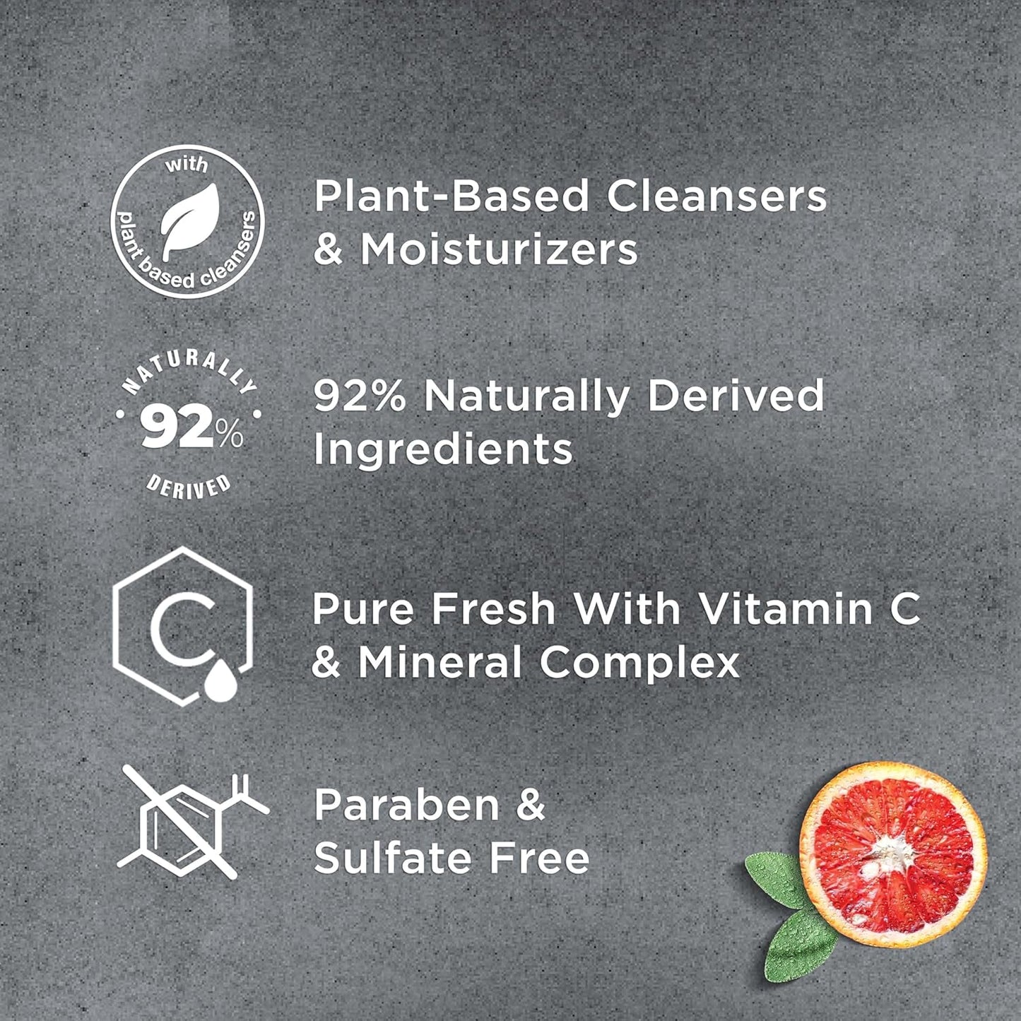 2-In-1 Shampoo + Conditioner Pure Fresh Orange & Sage for Strong, Healthy-Looking Hair, with Vitamin C & Mineral Complex, 17.5 Oz