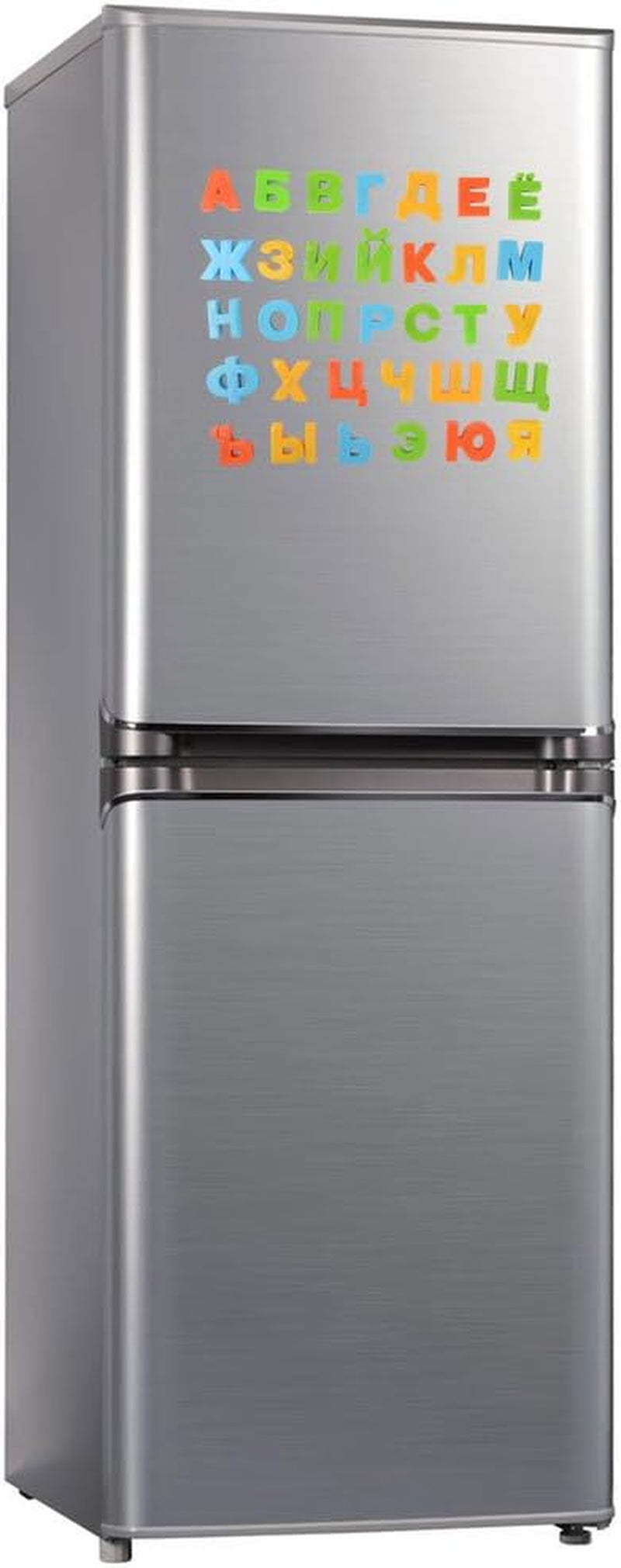 Russian Magnetic Alphabet Letters - Play on Fridge Magnets, White Board,Table - Educational Learning Toy for Kids,33 Letters