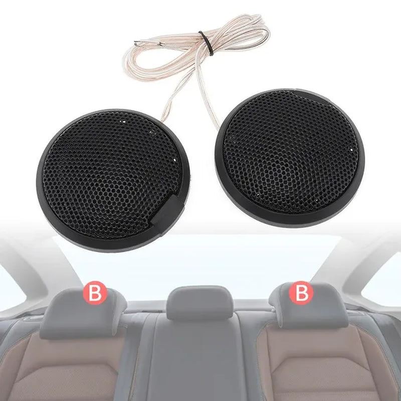 2Pcs 20W Car Speaker Dome Tweeter Universal Sound Vehicle Auto Music Stereo Modified Loud Speakers