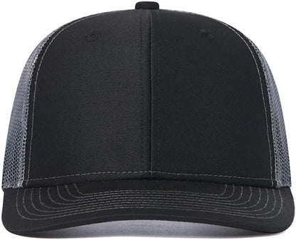 Trucker Hat - Mesh Snap Back - Unisex Adjustable Baseball Cap - Outdoor Hats for Men Women