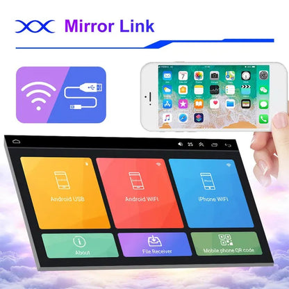 PODOFO【2+32G】HD 9'' Android 10.1 Car Radio Stereo with GPS Navigation Wifi Bluetooth FM/RDS for Mercedes-Benz W204 2006-2011 with 12LED Camera/ DVR (Optional)