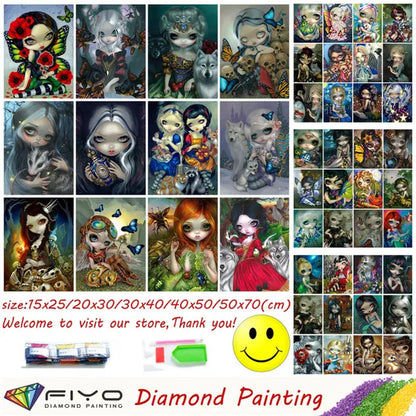 Diamond Painting Kits for Adults, DIY Full Round Drill Diamond Art  Diamond Painting By Numbers Kits Arts and Crafts for Home Wall Decor