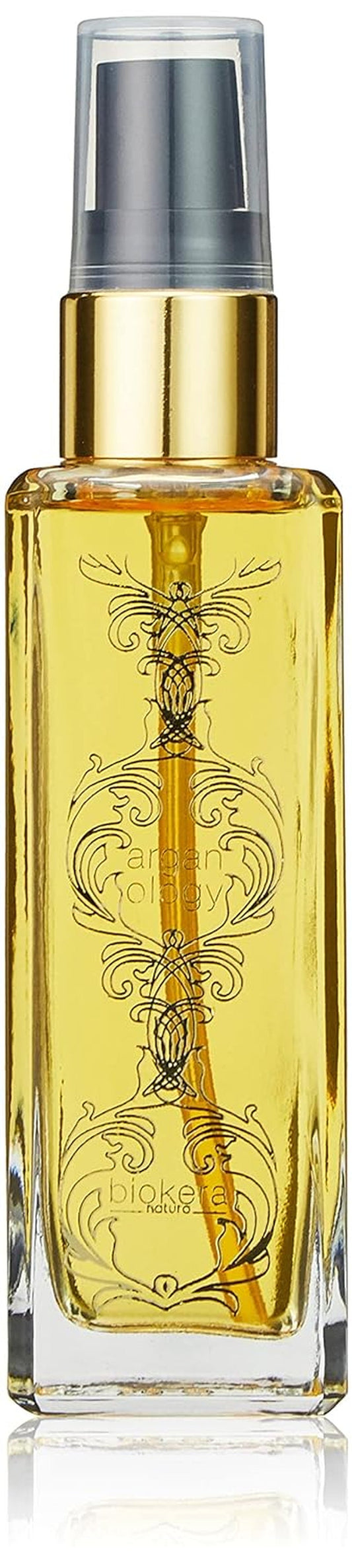 '- Argan Oil Hair Serum - Biokera Arganology - 60 Ml - for Very Dry and Damaged Hair - Nutrition and Shine - Revitalizes Hair - Extra Hydration